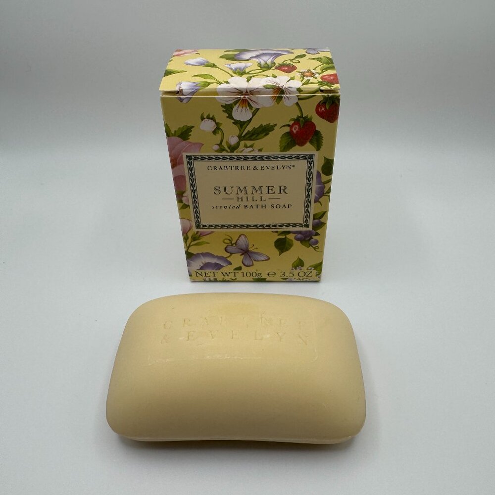 NOS - Crabtree & Evelyn Summer Hill scented bath soap 100g
